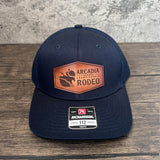 Arcadia Rodeo Richardson 112 Leather Patch Youth Hat - Navy