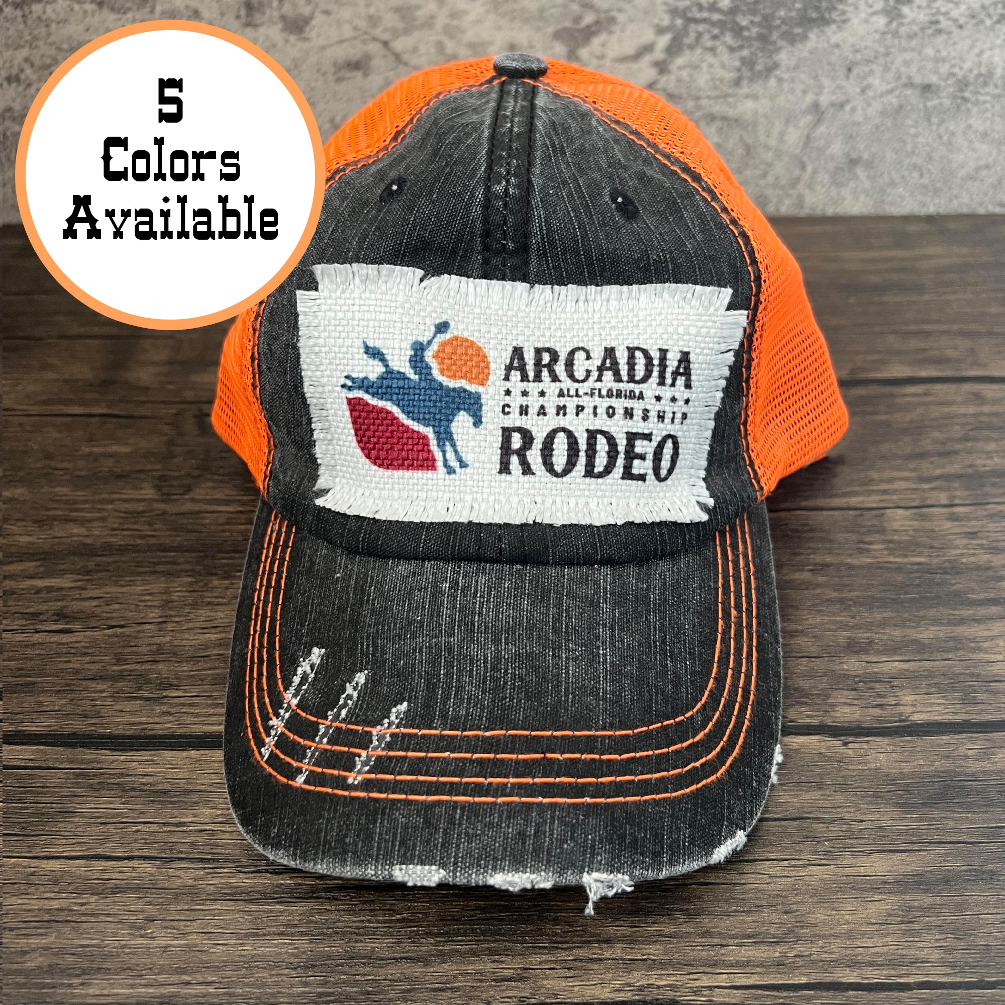 Arcadia Rodeo Sublimation Patch Hat – Monograms On Main