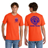 Highlands Hurricanes Swim Team Port & Company Easy Cotton T-Shirt