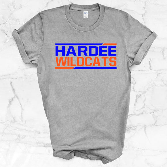 Hardee Wildcats 2 Toned Shirt (Sport Gray)