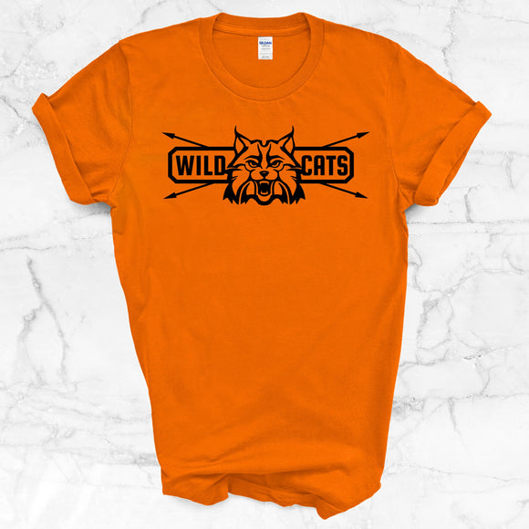 Wildcats Arrows Shirt (Orange)