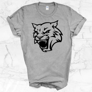 Wildcats Face Shirt (Sport Gray)